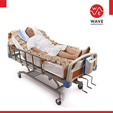 Load image into Gallery viewer, Wave Medical Premium Alternating Pressure Pad System - Mattress Pad with Ultra Quiet Pump System - Pressure Sore Relief, Ulcer Bed Sore Prevention, Fits Standard Hospital Bed for Bedridden Patients
