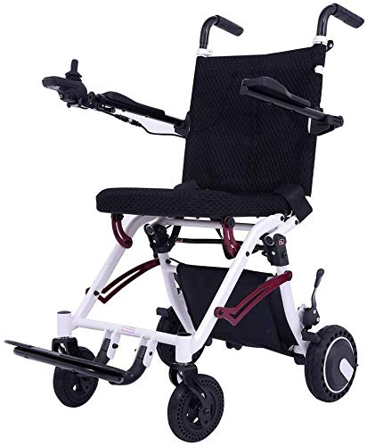 Electric Wheelchair, Super Lightweight Portable Smart Chair Personal Mobility Scooter Wheelchair - Weighs only 40 lbs with Battery