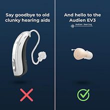 Load image into Gallery viewer, Audien Hearing EV3 Rechargeable Hearing Amplifier to Aid and Assist Hearing, Rechargeable and Nearly Invisible
