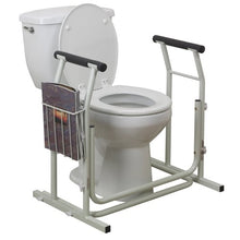 Load image into Gallery viewer, Drive Medical RTL12079 Handicap Grab Bar for Toilets, White
