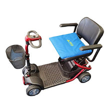 Load image into Gallery viewer, PURAP Wheelchair, Lift Chair &amp; Scooter Cushion - Prevent &amp; Heal Pressure Sores - Low Pressure Fluid 3D Flotation Technology - 18 x 20 x 1.5 inches - Blue
