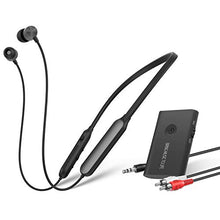 Load image into Gallery viewer, Giveet Wireless Headphones Earbuds for TV Watching, Neckband Earphones Hearing Set w/Bluetooth Transmitter for RCA, 3.5mm Ported TVs, Ideal for Seniors &amp; Hearing Impaired, Plug n Play, No Audio Delay
