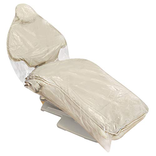JMU Dental Full Chair Cover, Disposable Clear Plastic Sleeve Protector, 29