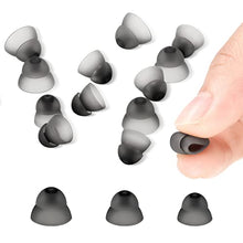 Load image into Gallery viewer, 30 Packs Dome Hearing Aid Silicone Hearing Aid Domes Hearing Aid Power Domes Black Medium Power Domes Small Close Domes Ear Tips Hearing Direct Domes Large Power Dome for Hearing Resound Accessories
