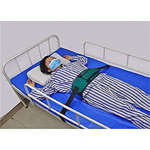 Load image into Gallery viewer, HNYG Medical Bed Restraints for Elderly, Hospital Restraints Bed Strap for Dementia, Care Safety System Guard, Soft Personal Roll Belt Control Limb,Bed Restraints Fall Prevention
