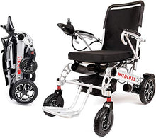 Load image into Gallery viewer, Rubicon Premium Lightweight Electric Wheelchairs. All Terrain,Dual Power Motors, Foldable, Travel Power Wheelchair for Adults. Silla de Ruedas Electrica. (Premium - Heavy Duty)
