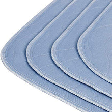 Load image into Gallery viewer, Utopia Bedding Waterproof Incontinence Pads Quilted Washable &amp; Absorbent Bed Pad for Adults and Kids 34 x 36 inches/Large (Pack of 4, Blue)
