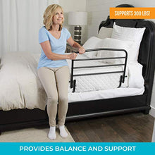 Load image into Gallery viewer, Stander 30&quot; Safety Bed Rail, Adjustable Bed Rail for Elderly Adults, Bed Safety Rail
