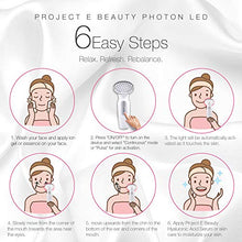 Load image into Gallery viewer, Project E Beauty RED Light Therapy Machine | Wireless Photon Collagen Boost 630nm Skin Rejuvenation Anti Aging Firming Lifting Tightening Toning Wrinkles Fine Lines Removal Rechargeable Handheld
