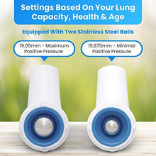 Load image into Gallery viewer, Natural Lung Exerciser &amp; Mucus Removal Device - Naturally Clear Mucus from Airways &amp; Improve Lung Capacity with This OPEP Respiratory Breathing Exercise Device - Made in Australia – White
