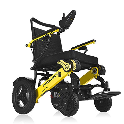 Forcemech Navigator XL - All Terrain Folding Electric Wheelchair - 6th Generation 2021 Model