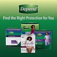 Load image into Gallery viewer, Depend FIT-FLEX Incontinence Underwear For Women, Disposable, Maximum Absorbency, Medium, Blush, 56 Count (2 Packs of 28) (Packaging May Vary)

