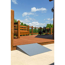 Load image into Gallery viewer, VersaRamp 5&quot; High Lightweight Foam Threshold Ramp for Wheelchairs, Mobility Scooters, and Power Chairs by Silver Spring
