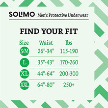 Load image into Gallery viewer, Amazon Brand - Solimo Incontinence Underwear for Men, Maximum Absorbency, Large, 54 count, 3 Packs of 18
