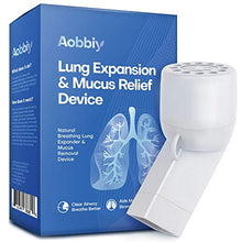 Load image into Gallery viewer, Aobbiy Lung Expansion, Mucus Relief Device, Hand-Held Breathing Trainers - OPEP Therapy, Drug-Free - Helps Open Airways, Remove Mucus Effectively. Stronger &amp; Healthier Lungs and Airway, Easy to Use
