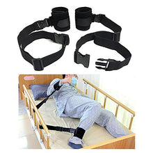 Load image into Gallery viewer, Medical Bed Restraints Straps Elderly Hospital Bed Hand Soft Patient Restraints (2 PCS)
