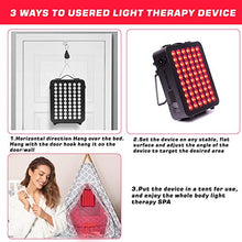Load image into Gallery viewer, Red Light Therapy Device, 660&amp;850nm Near Infrared Led Light Therapy, Clinical Grade Home Use Light Therapy Lamp with Timer for Anti-Aging, Muscle &amp; Joint Pain Relief, Boost Immunity
