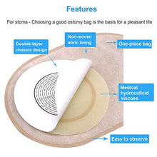 Load image into Gallery viewer, One Piece Ostomy Colostomy Bags, Ostomy Supplies, Drainable Ostomy Pouch for Ileostomy Stoma Care, Cut to Fit(20-70mm), Box of 10
