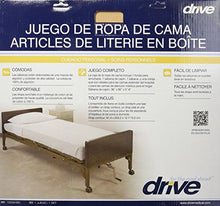 Load image into Gallery viewer, Drive Medical 15030HBC Hospital Bed Bedding in A Box, White
