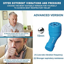 Load image into Gallery viewer, Flutter Valve Mucus Removal Device &amp; Lung Expander, Natural Lung Expansion Device &amp; Mucus Clearance Device to Expand Lung Capacity Airway Cleaning Breathing Advanced with 19mm
