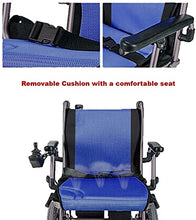 Load image into Gallery viewer, Electric Power Foldable Portable Wheelchair Mobility Aid with Joystick
