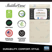 Load image into Gallery viewer, Simmons Kids SlumberTime Naturally 2-Stage Premium Plant-Based Soy Foam Baby Crib Mattress &amp; Toddler Mattress - Waterproof - GREENGUARD Gold &amp; CertiPUR-US Certified - Ideal Firmness - Made in USA
