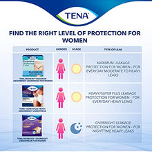 Load image into Gallery viewer, Tena Stylish Incontinence/Bladder Control Underwear for Women, Super Plus Heavy Absorbency, Extra Large, 56 ct
