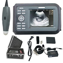 Load image into Gallery viewer, Fencia Veterinary Ultra-Sound Scanner kit Vet Ultra Sound Machine for Dog Pregnancy, Rechargeable Smart B-Ultrasound Handscan with 3.5MHz Mechanical Sector Probe for Animals Pets【US】

