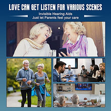Load image into Gallery viewer, AIRSSON Digital Hearing Amplifiers: Rechargeable Hearing Aids for Seniors | Invisible Ear Aid Devices for Adults with Noise Cancelling
