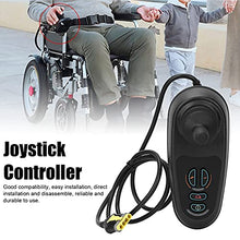 Load image into Gallery viewer, Joystick Controller Electric Wheel Chair Joystick Controller Fit for PG VR2 D51427 Replacement Part Accessory Wheelchair Control Switch Easy to Install Plug And Play
