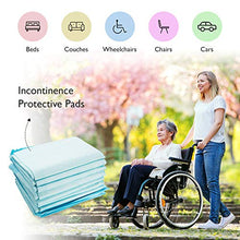 Load image into Gallery viewer, Heavily Absorbent Disposable Underpads, 30&quot; x 30&quot;, 20 Pack - Soft and Thick Quilted Waterproof Pads for Incontinence, Bed Wetting, Pets - Liners for Mattresses, Sofas, Chairs
