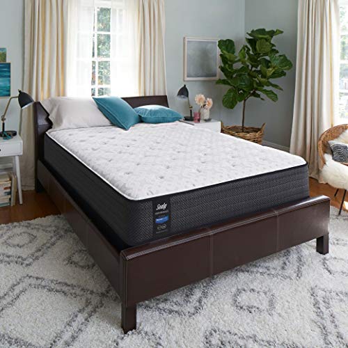 Sealy Response Performance 13-Inch Cushion Firm Eurotop Mattress, Queen, Made in USA
