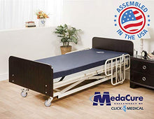 Load image into Gallery viewer, Pressure Redistribution Foam Hospital Bed Mattress - 3 Layered Visco Elastic Memory Foam - 80&quot; x 36&quot; x 6&quot; - Hospital Grade Nylon Cover Included - by Medacure
