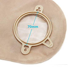 Load image into Gallery viewer, LotFancy Ostomy Supplies, 20PCS Colostomy Bag - 15 PCS Two Piece Drainable Pouches and 5PCS Stoma Skin Barrier Included for Ileostomy Stoma Care, Cut-to-Fit, Pack of 20/Box
