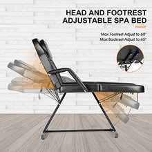 Load image into Gallery viewer, Artist Hand Massage Table Adjustable Massage Bed W/Free Barber Stool Spa Bed Salon Massage Equipment Barber Chair Salon Chair
