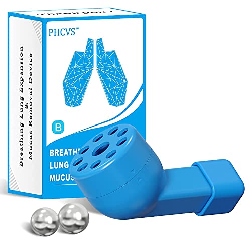 PHCVS Lung Expansion & Mucus Clearance Device, Natural Breathing Device to Expand Lung Capacity & Remove Mucus & Unblock Airway