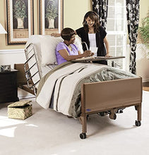 Load image into Gallery viewer, Invacare Homecare Bed | Semi-Electric Hospital Bed for Home Use Brown 80&quot; x 36&quot; x 6.5
