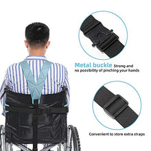 Load image into Gallery viewer, Wheelchair Seat Belt, Non-Slip and Drop-Resistant Wheelchair Safety Belt with Adjustable Straps Metal Buckles for The Elderly
