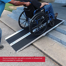 Load image into Gallery viewer, Titan Ramps Portable Wheelchair Ramp Multi Fold 6 ft Long x 30 in Wide Anti-Slip - Final Sale
