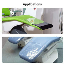 Load image into Gallery viewer, Foot Pad Dustproof Dental Chair Toe Cover Sleeve with Elastic Bands, Foot Mat Cushion Transparent Dentist Clinic Unit Protector Anti-Dropping - Washable &amp; Reusable
