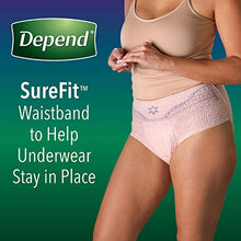 Load image into Gallery viewer, Depend Night Defense Incontinence Overnight Underwear for Women, 30 bedtime pants, Large
