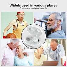 Load image into Gallery viewer, Hearing Amplifier Aid Rechargeable Digital Personal Sound Amplifier Devices ITE for Seniors,Inner-Ear Hearing aid,TV,2-Pack with Charging Box (White)
