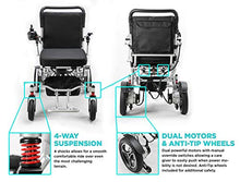 Load image into Gallery viewer, Intelligent Folding Electric Wheelchair for Adults, Lightweight Foldable Powered Wheelchair, Power Wheelchair, Portable Folding Carry Wheelchair, Durable Wheelchairs
