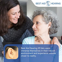 Load image into Gallery viewer, Best Aid Hearing, X5 CIC Rechargeable Hearing Aids for Seniors, Noise Cancelling, Noise Reduction, Digital Sound Amplifiers, Left and Right in Ear Hearing Aids (full pair)

