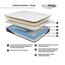 Load image into Gallery viewer, Signature Design by Ashley Limited Edition 11 Inch Plush Hybrid Mattress, CertiPUR-US Certified Gel Foam, King
