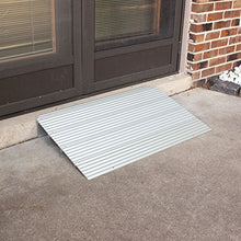 Load image into Gallery viewer, Silver Spring 6-1/4&quot; High Aluminum Mobility Threshold Ramp for Wheelchairs, Scooters, and Power Chairs
